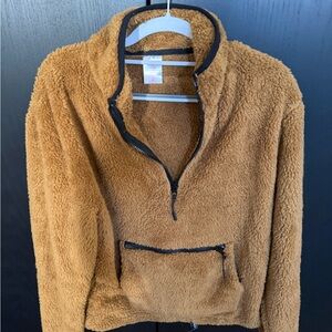 No Boundaries Fuzzy Fleece Jacket – girls junior size Medium – Pre‑Owned